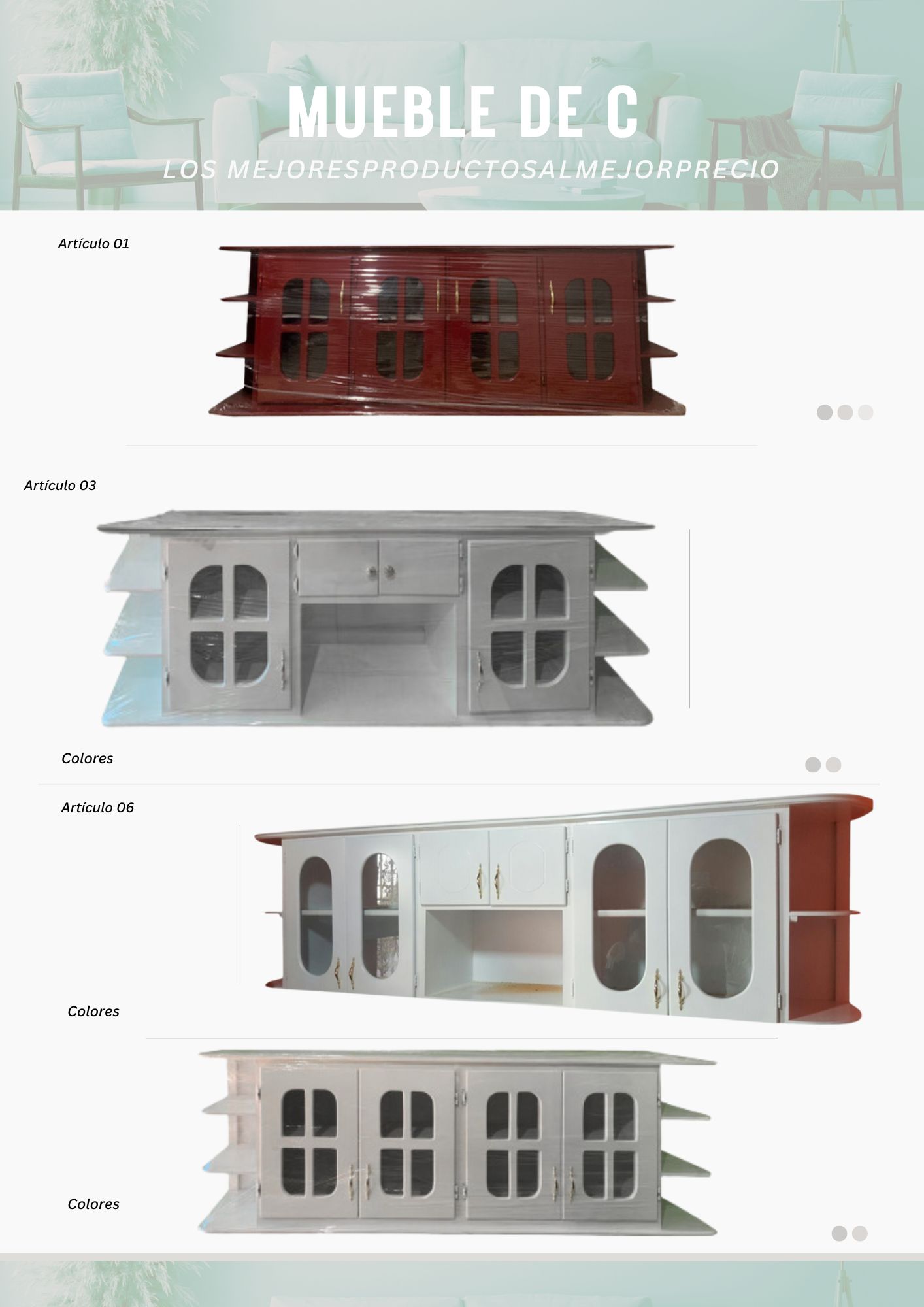 Chinero Aéreo 2 Repisas